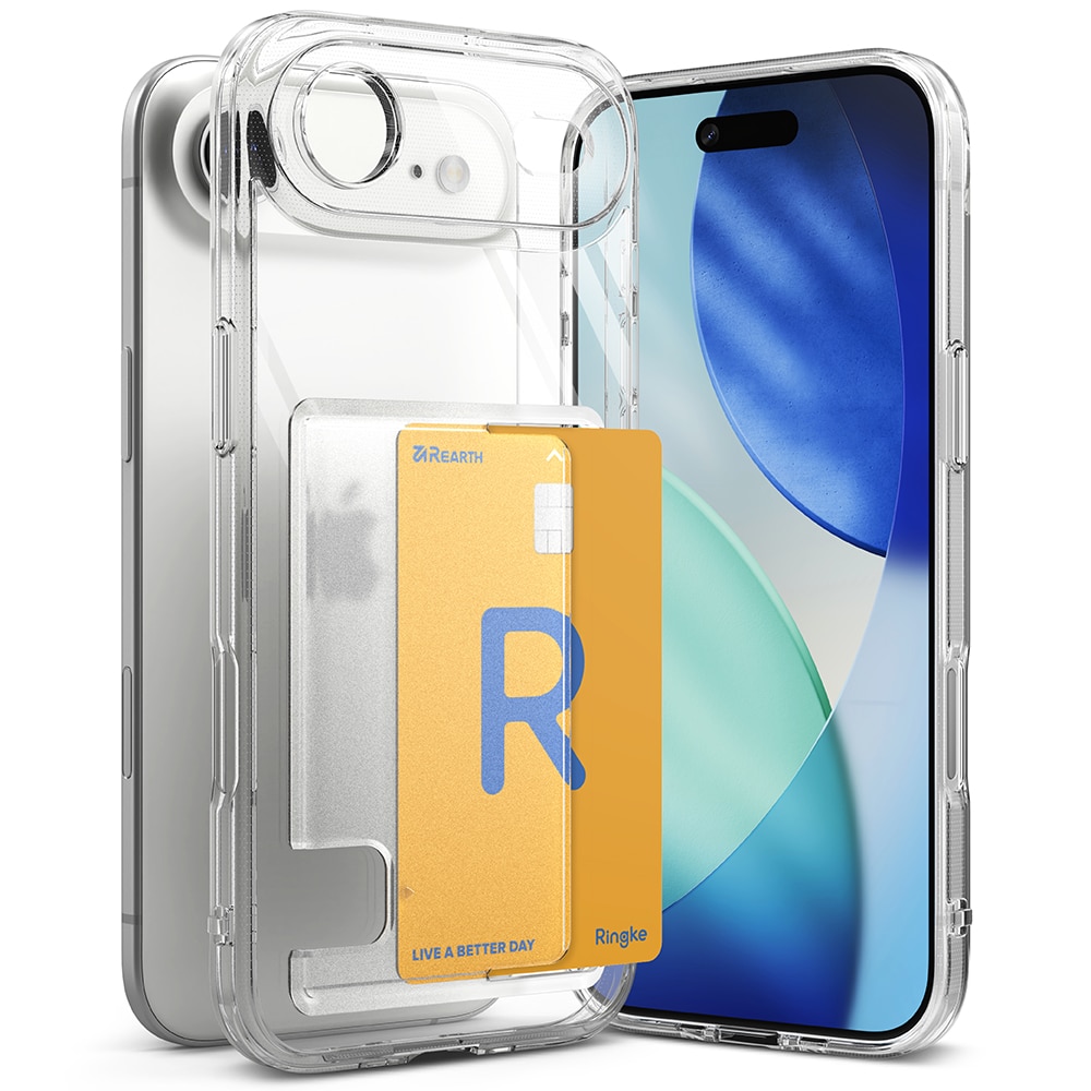 Coque Fusion Card iPhone 17 Air, Transparent