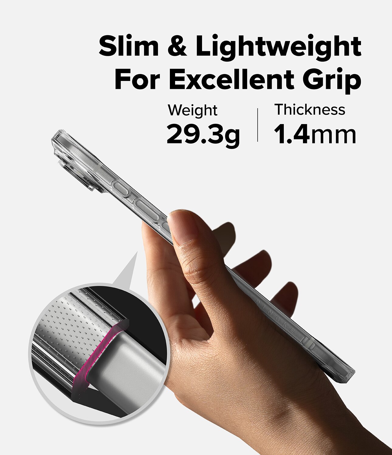 Coque Fusion iPhone 17 Air, Clear