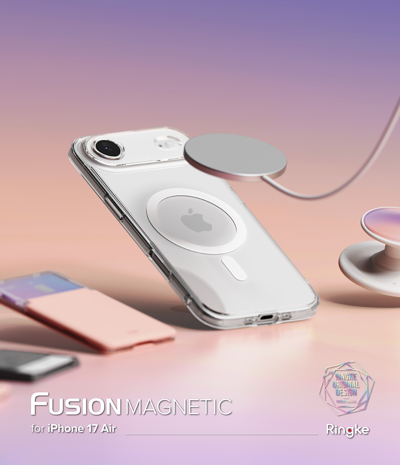 Coque Fusion Magnetic iPhone 17 Air Transparent