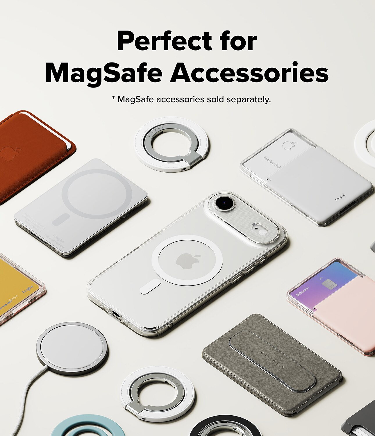 Coque Fusion Magnetic iPhone 17 Air Transparent