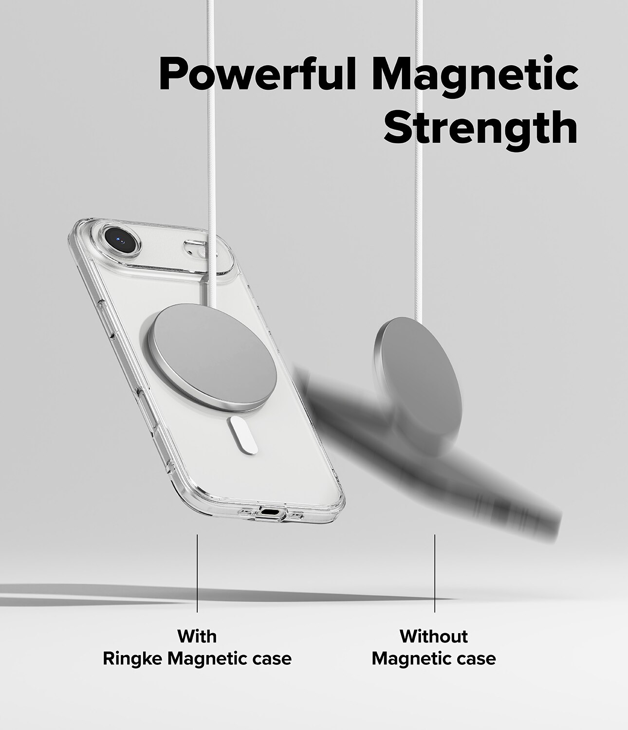 Coque Fusion Magnetic iPhone 17 Air Transparent