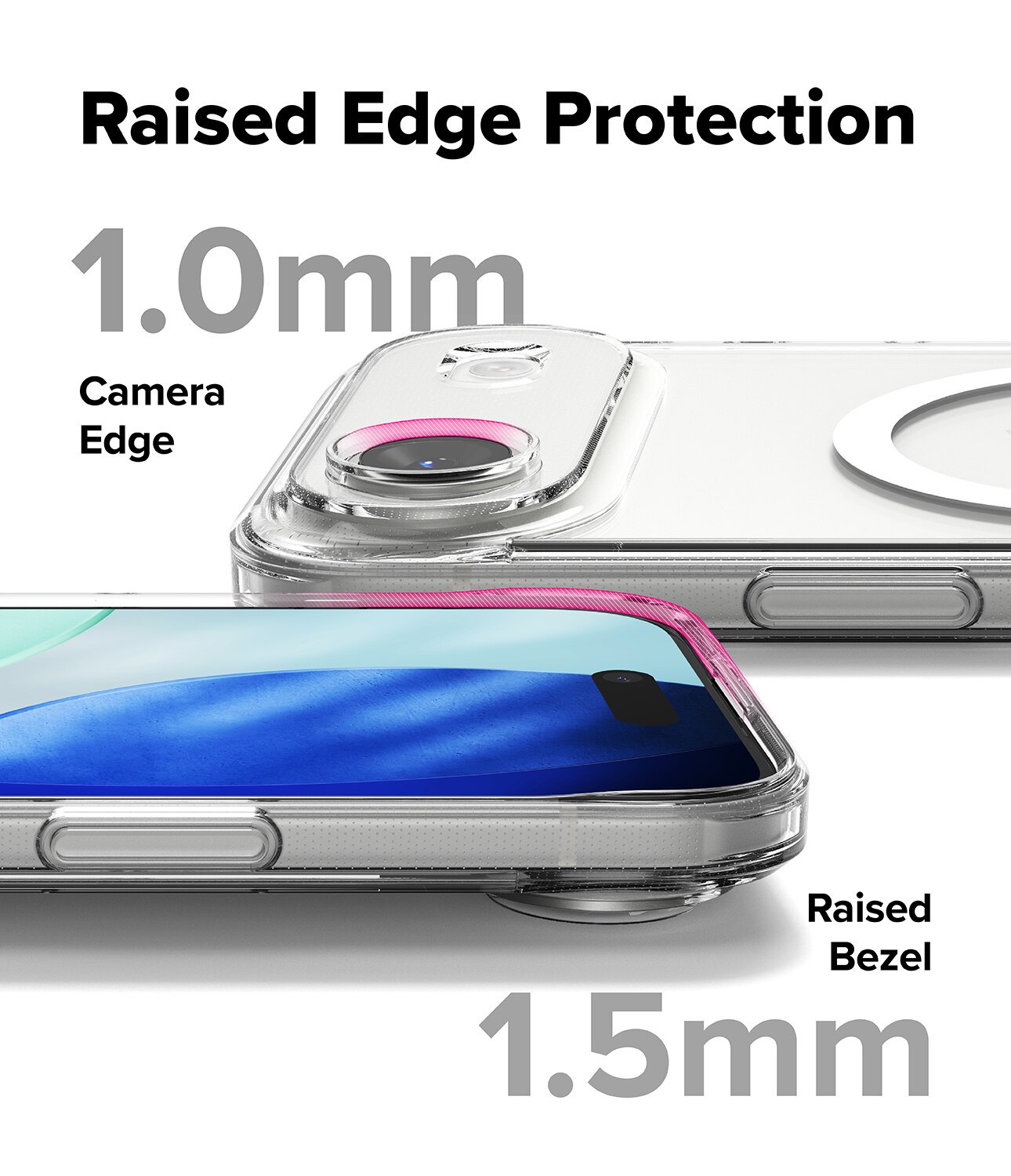 Coque Fusion Magnetic iPhone 17 Air Transparent