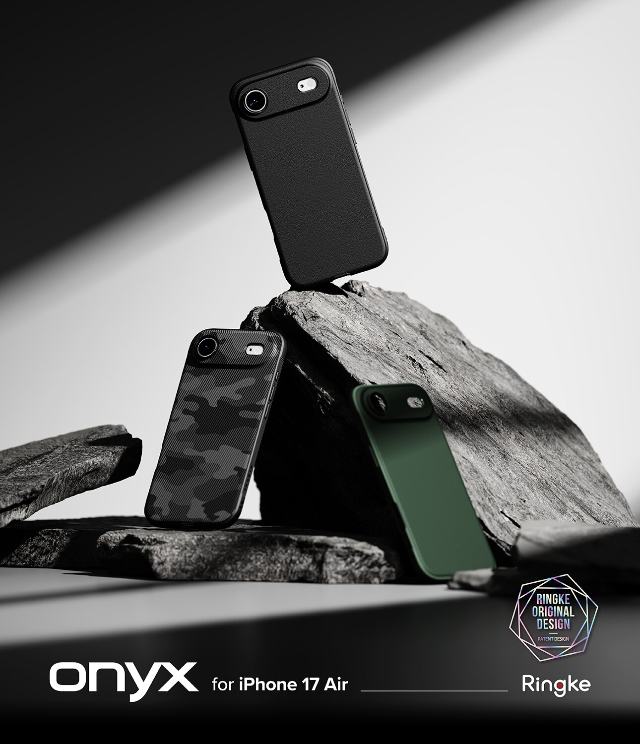 Coque Onyx iPhone 17 Air, Dark Green