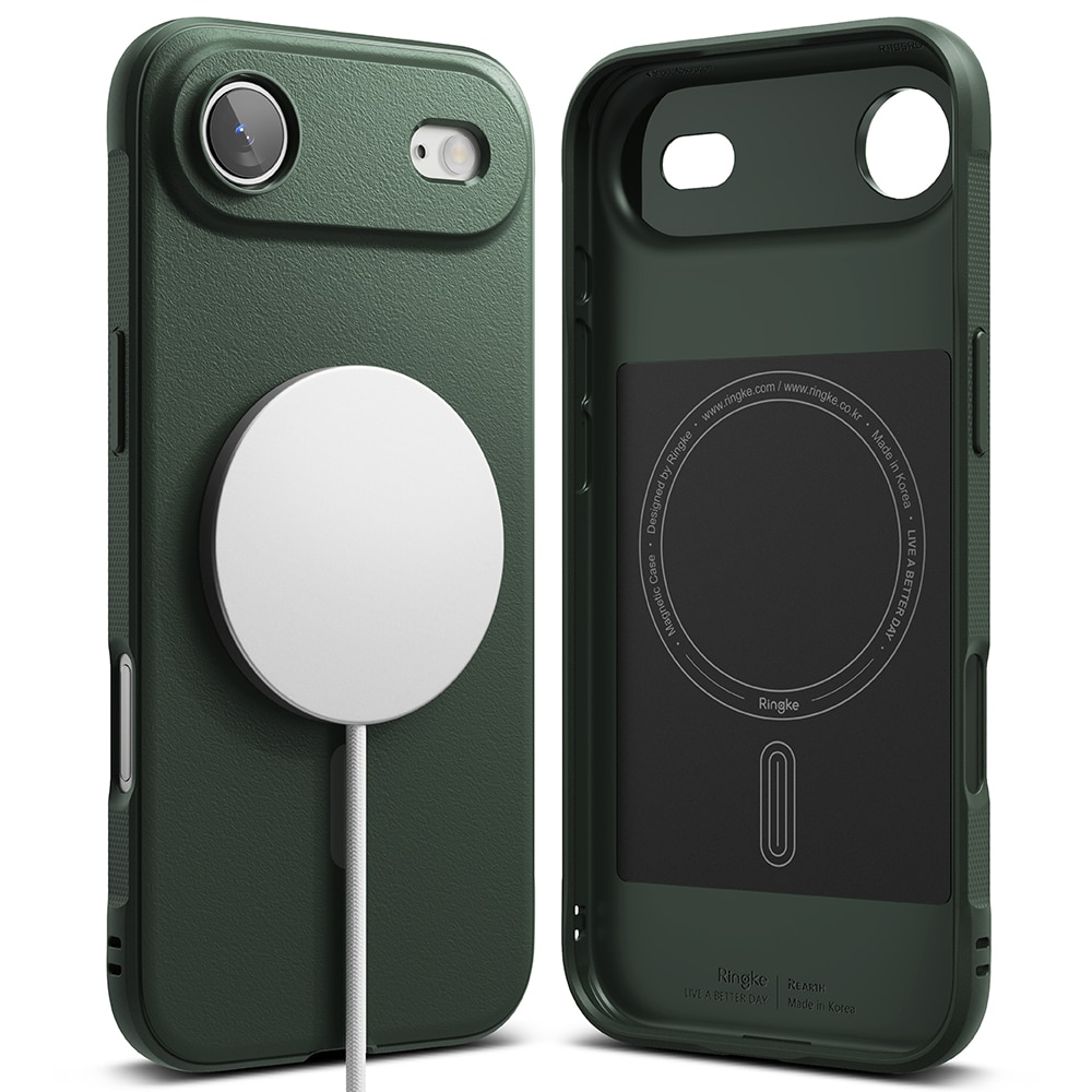 Coque Onyx Magnetic iPhone Air, Dark Green