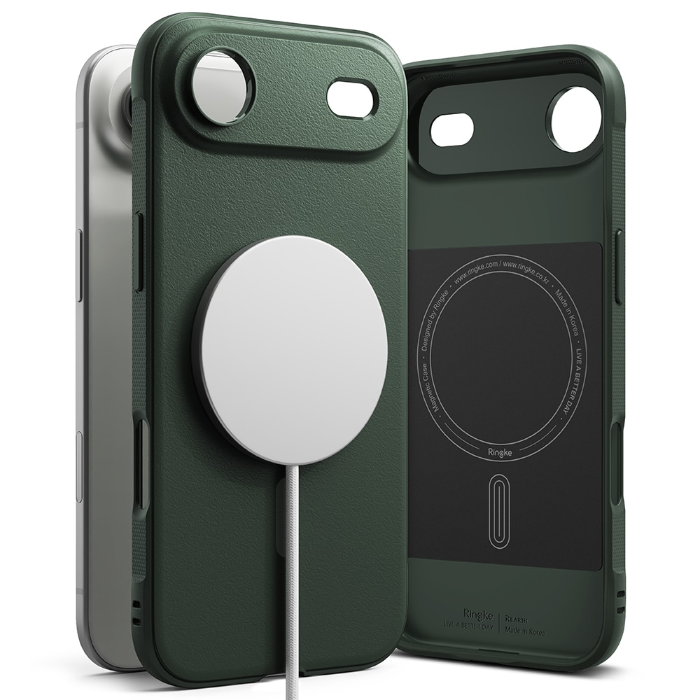 Coque Onyx Magnetic iPhone Air, Dark Green