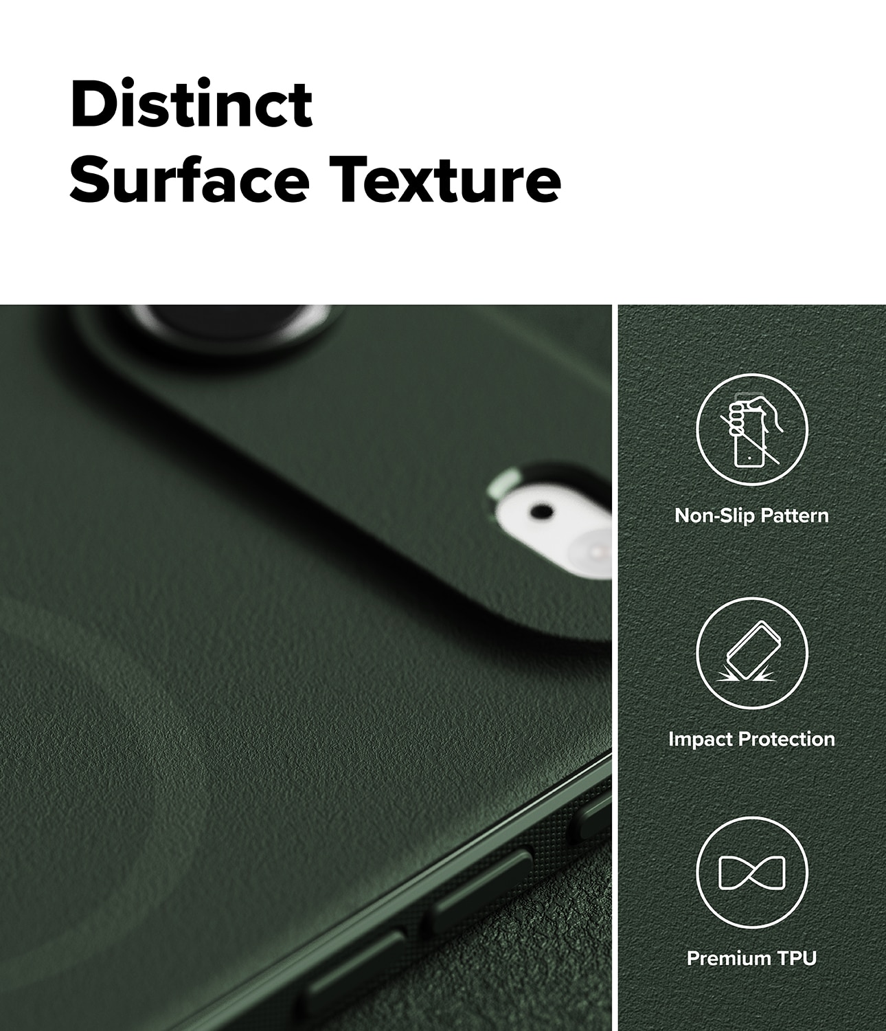Coque Onyx Magnetic iPhone Air, Dark Green