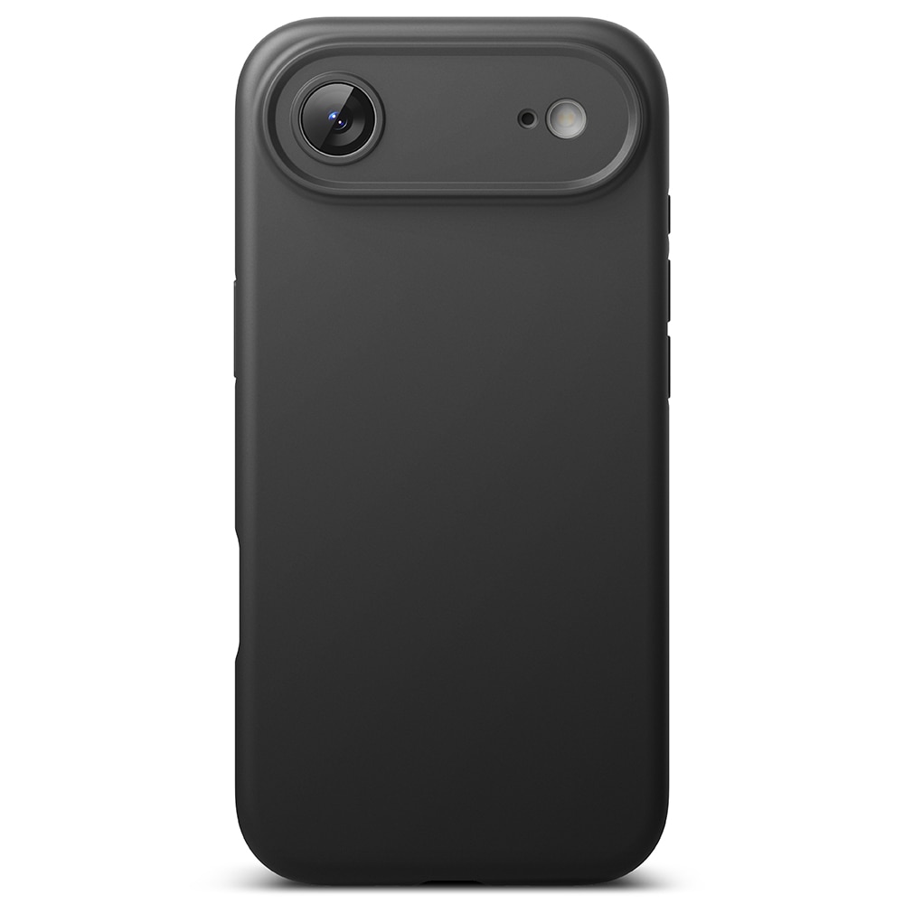 Silicone Magnetic Coque iPhone 17 Air Black