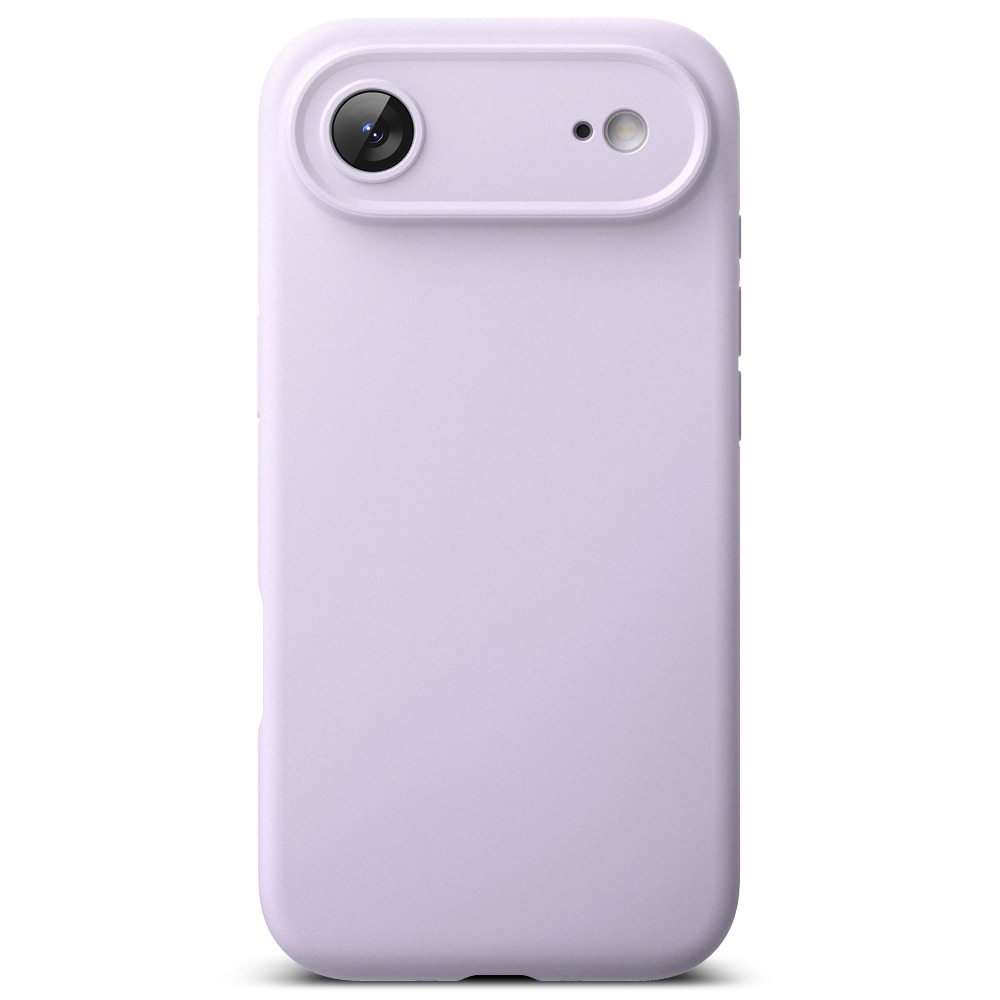 Silicone Magnetic Coque iPhone 17 Air Light Purple