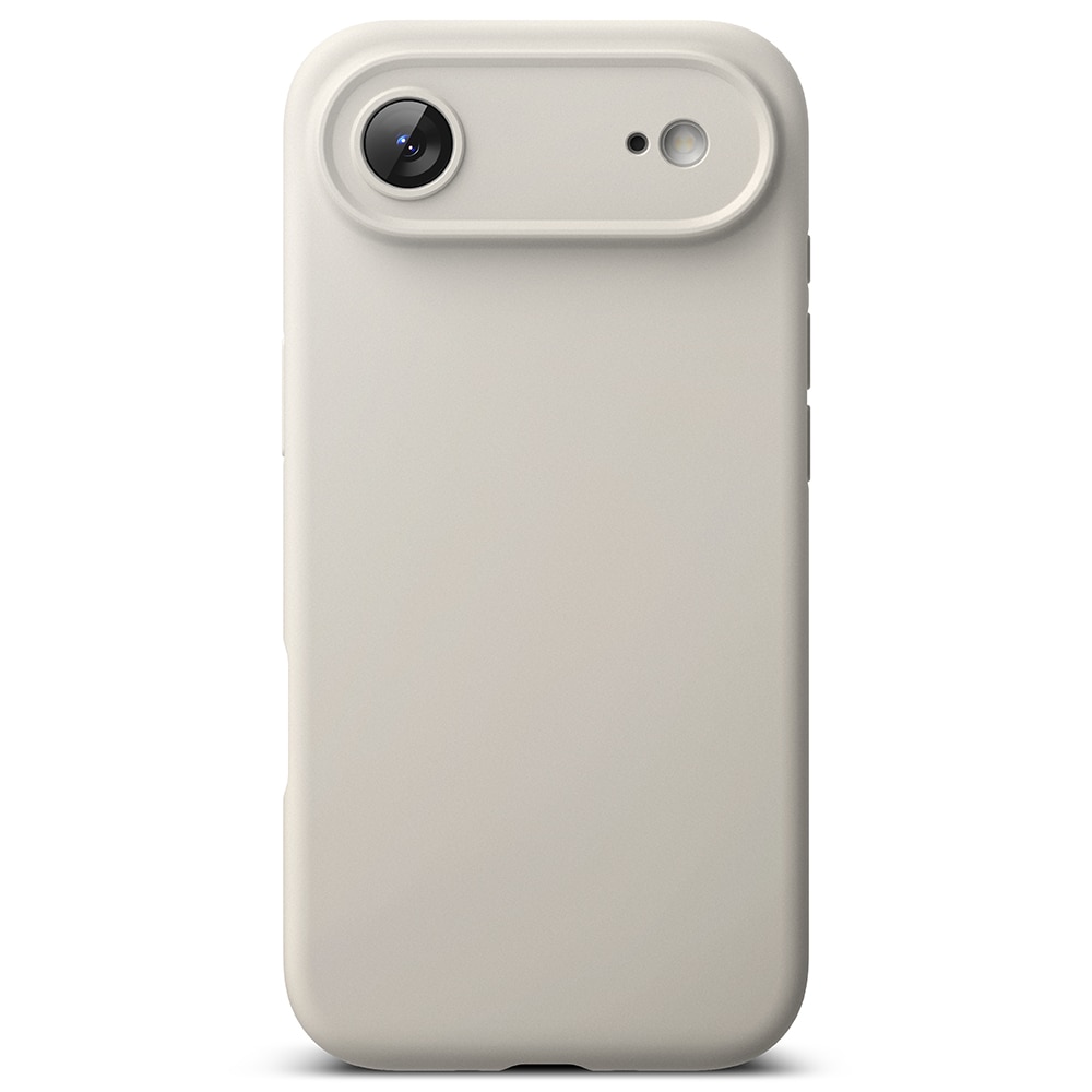 Silicone Magnetic Coque iPhone 17 Air Stone
