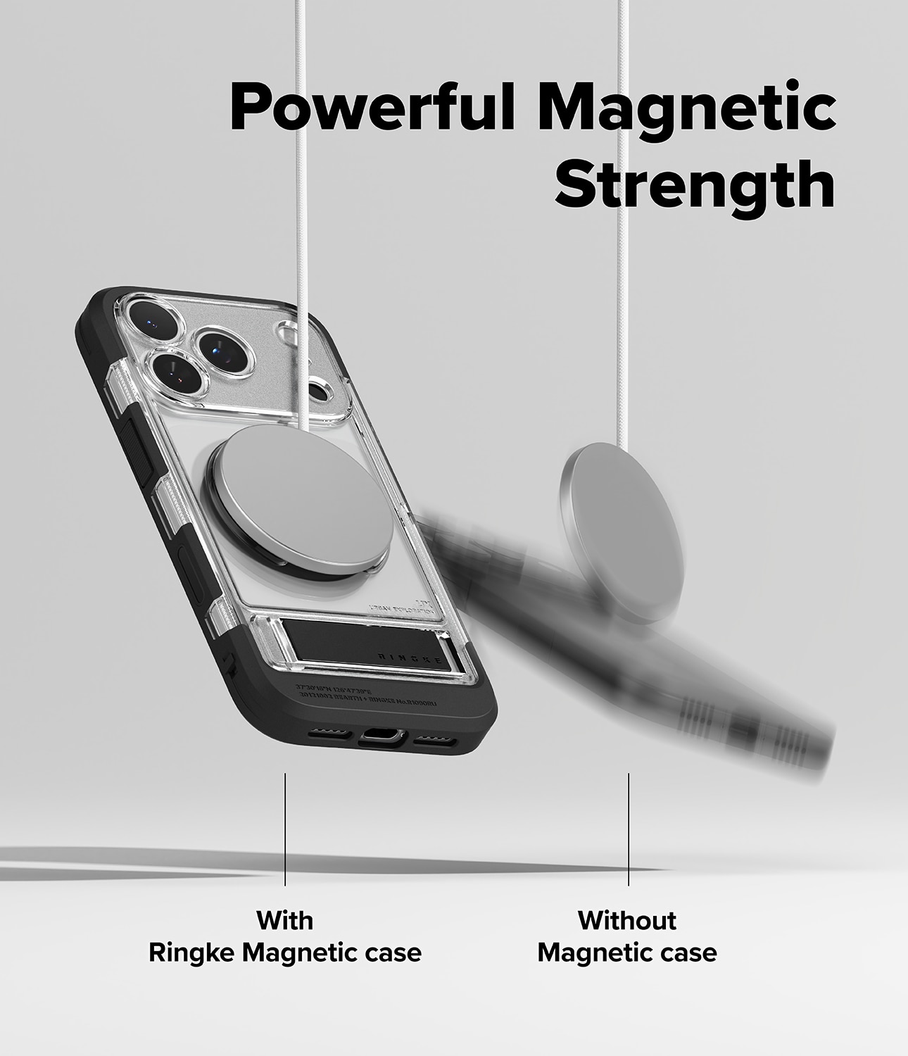 Coque UX Magnetic iPhone 17 Pro Max, Clear