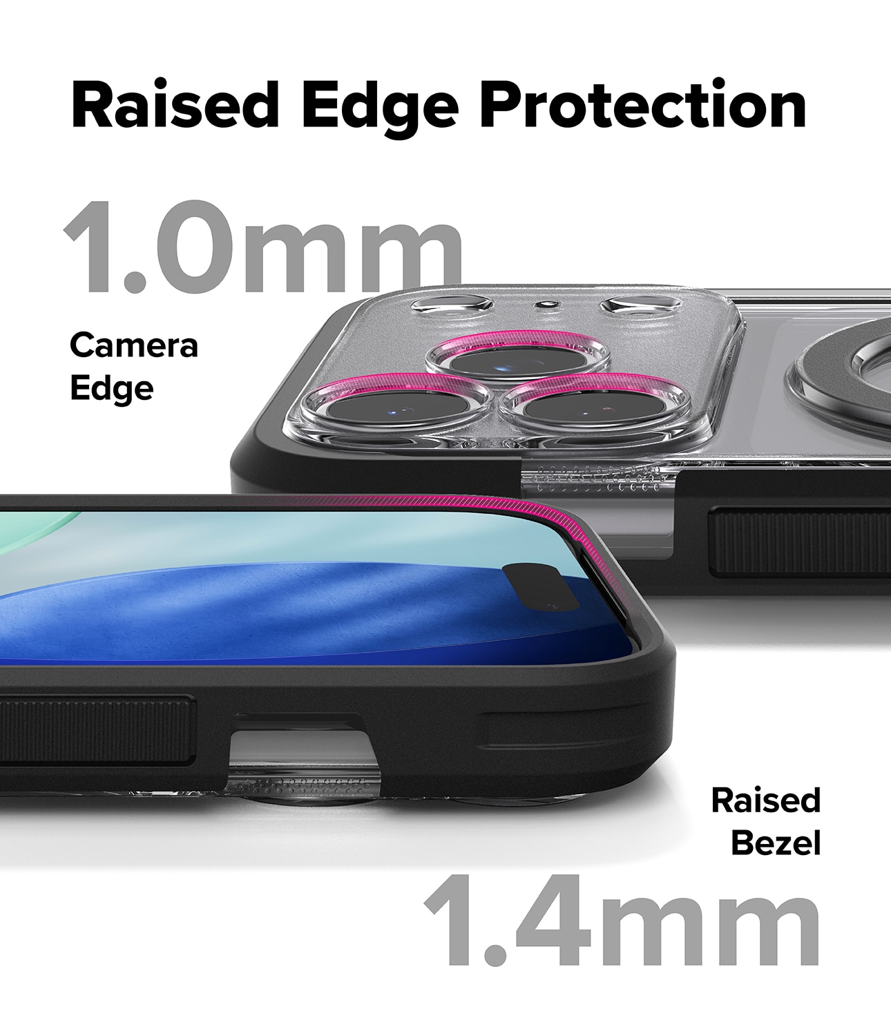 Coque UX Magnetic iPhone 17 Pro Max, Smoke Black