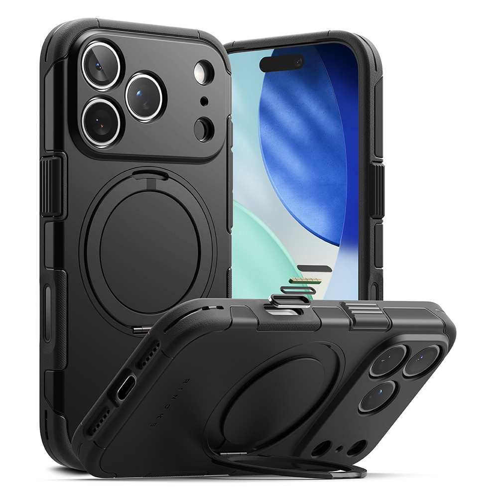 Alles Magnetic Coque iPhone 17 Pro, Noir