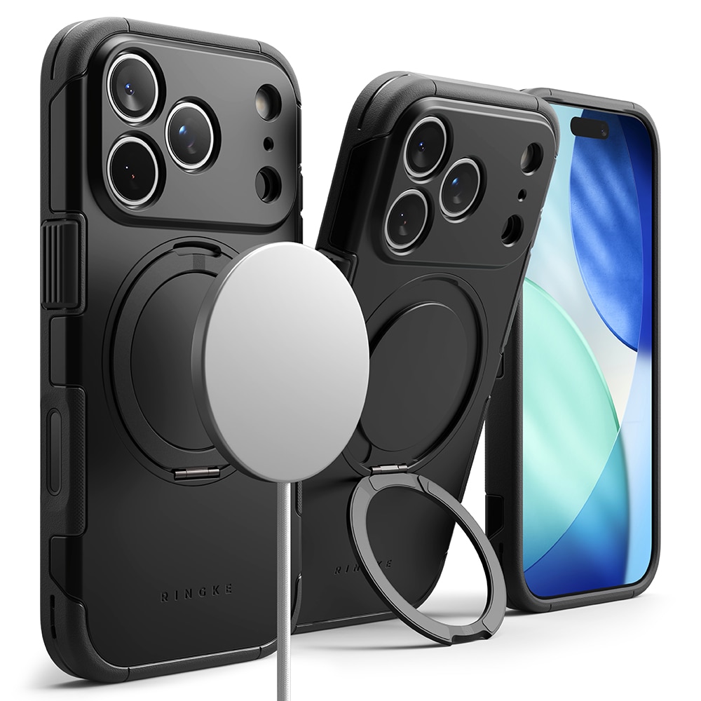 Alles Magnetic Coque iPhone 17 Pro, Noir