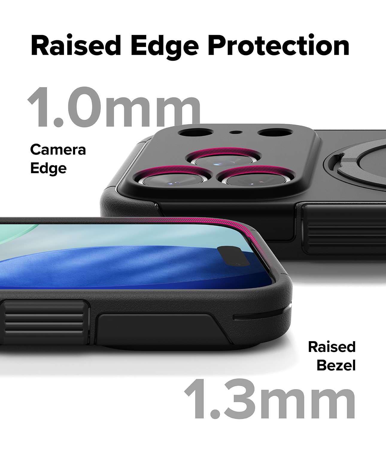 Alles Magnetic Coque iPhone 17 Pro, Noir
