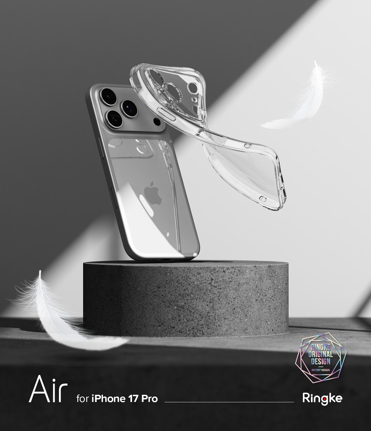 Coque Air iPhone 17 Pro Clear