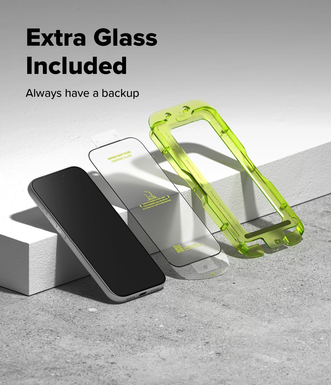 Easy Slide Glass (2 pièces) iPhone 17 Pro