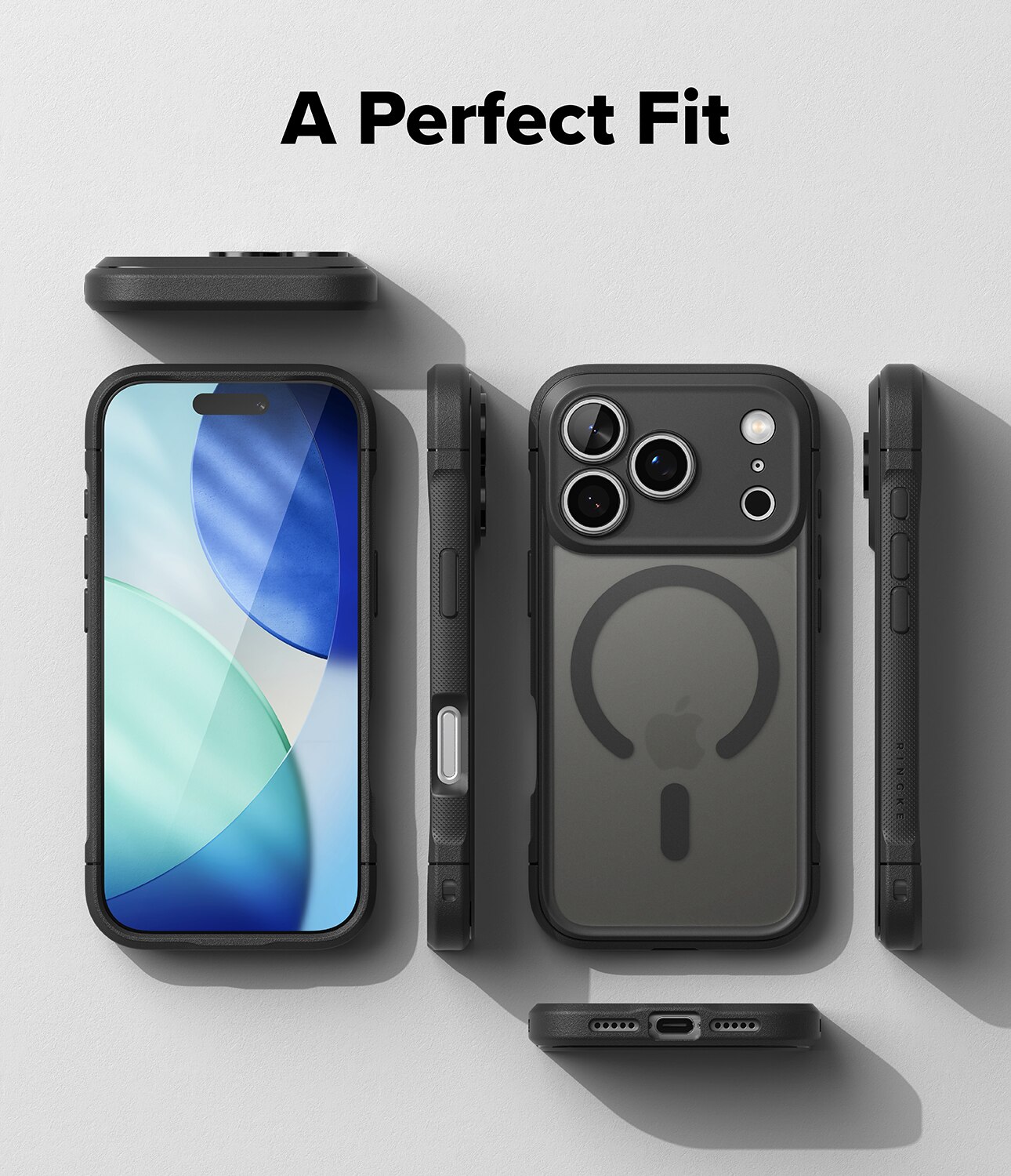 Coque Fusion Bold Magnetic MagSafe iPhone 17 Pro Max, Matte Black