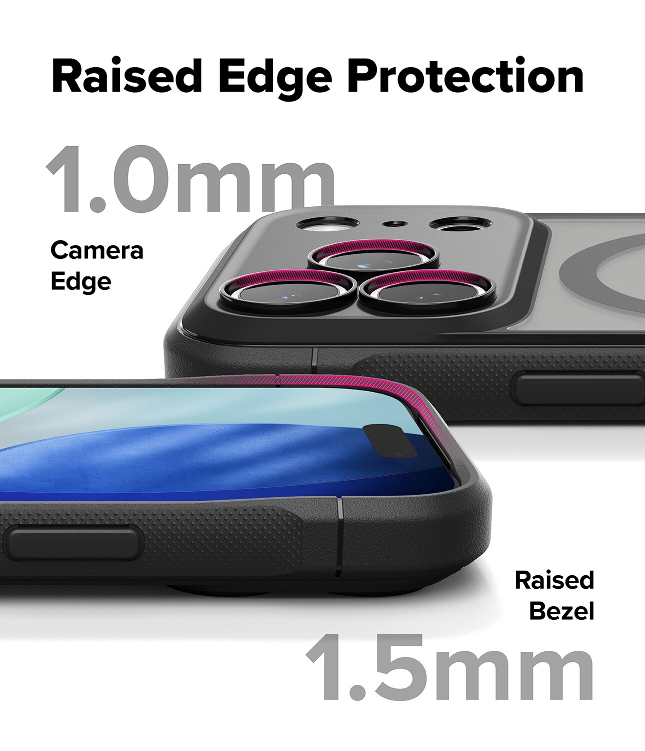 Coque Fusion Bold Magnetic MagSafe iPhone 17 Pro Max, Matte Black