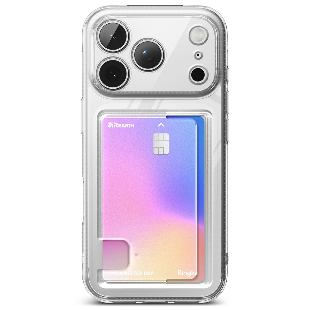 Coque Fusion Card iPhone 17 Pro, Transparent