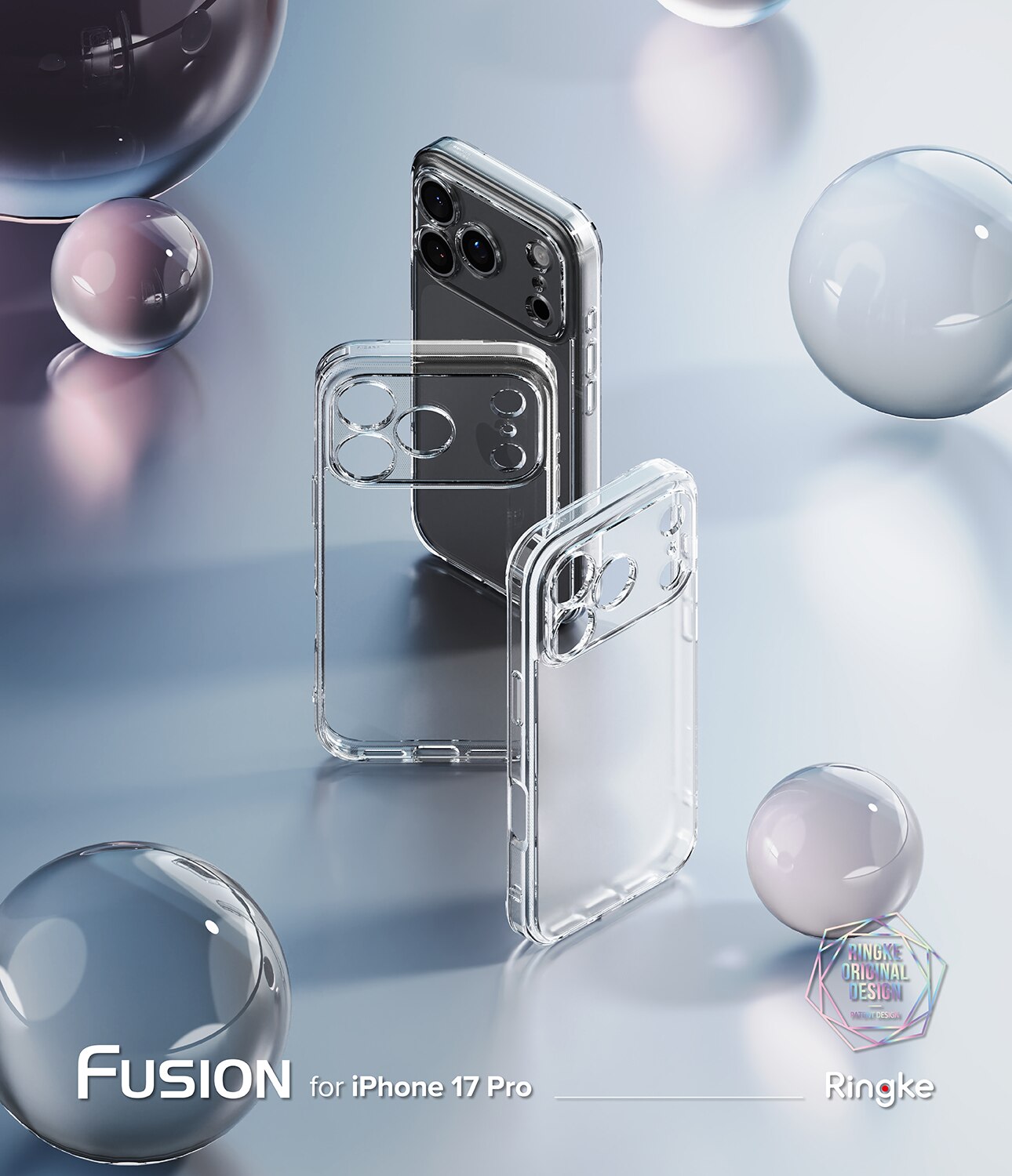 Coque Fusion iPhone 17 Pro Max, Clear