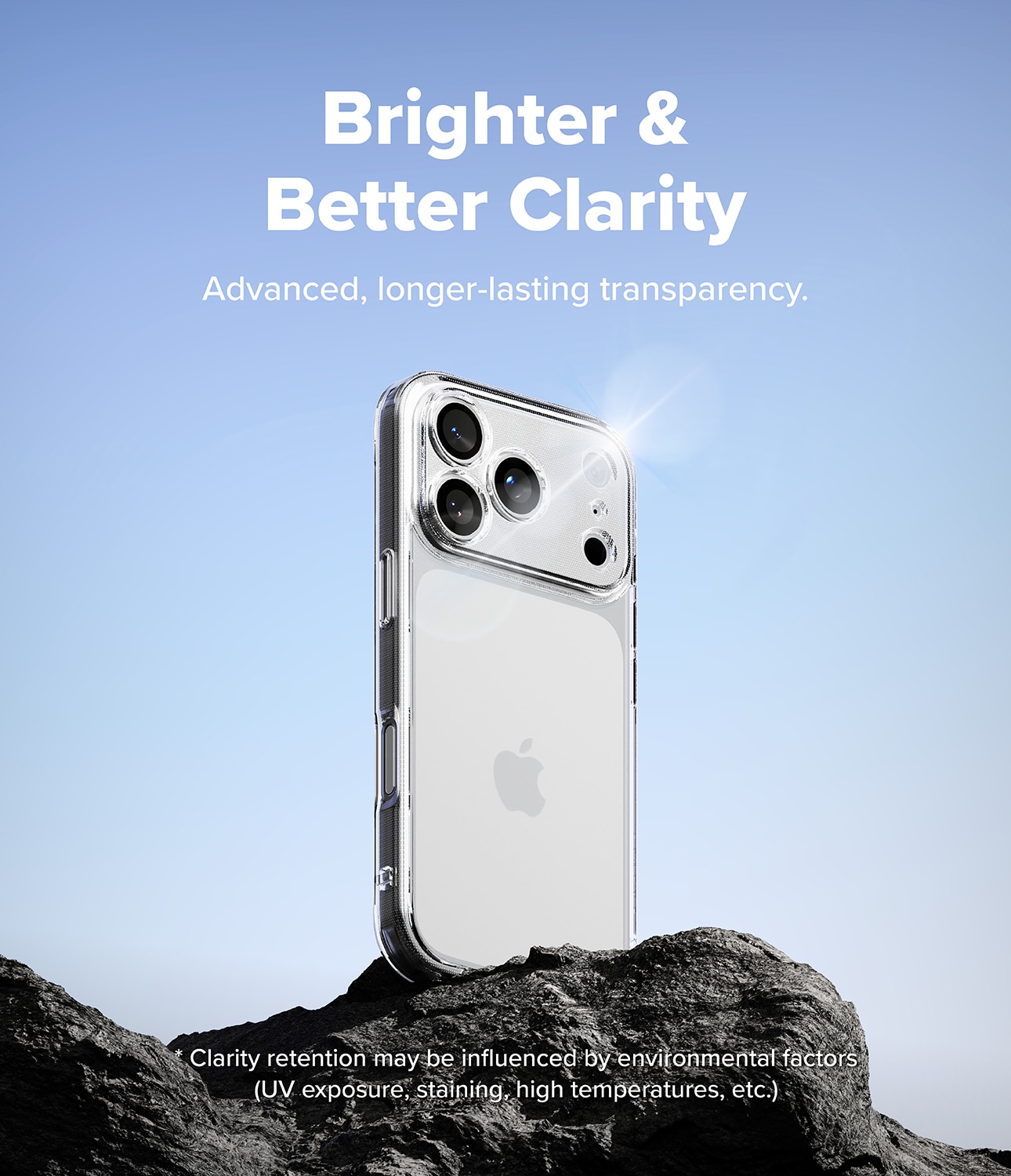 Coque Fusion iPhone 17 Pro Max, Clear