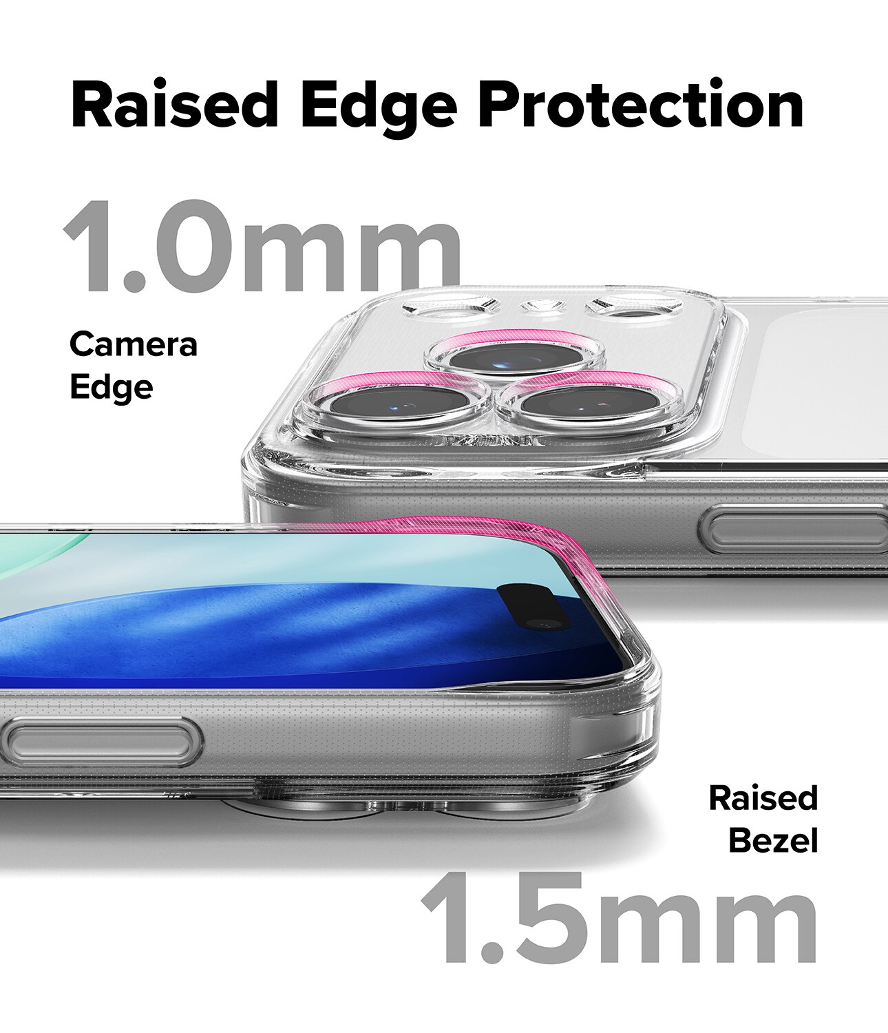 Coque Fusion iPhone 17 Pro Max, Clear