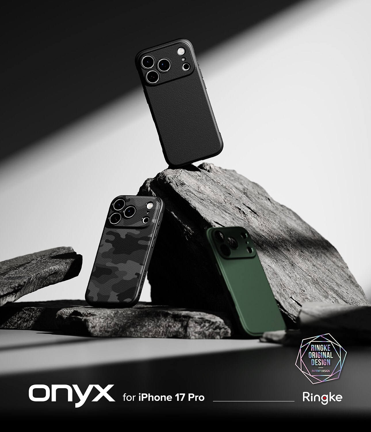 Coque Onyx iPhone 17 Pro Max, Black