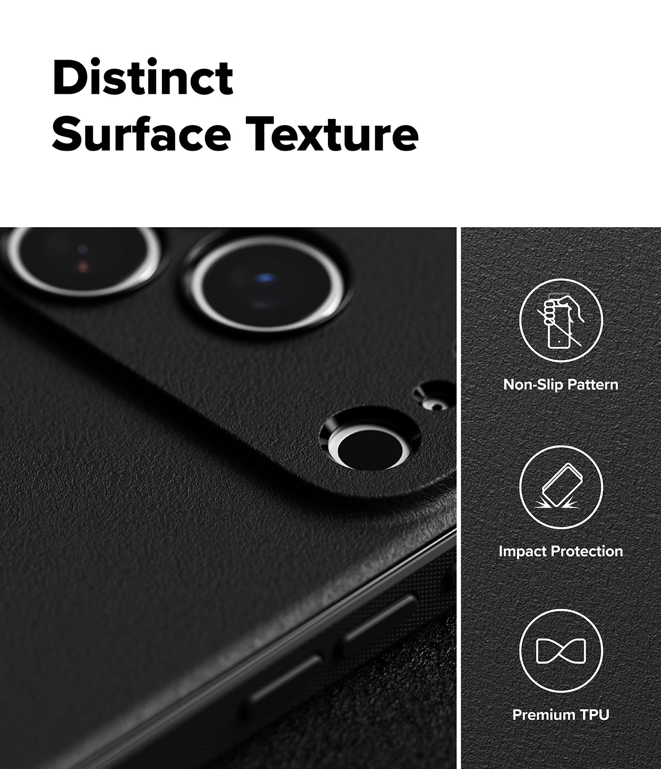 Coque Onyx iPhone 17 Pro Max, Black