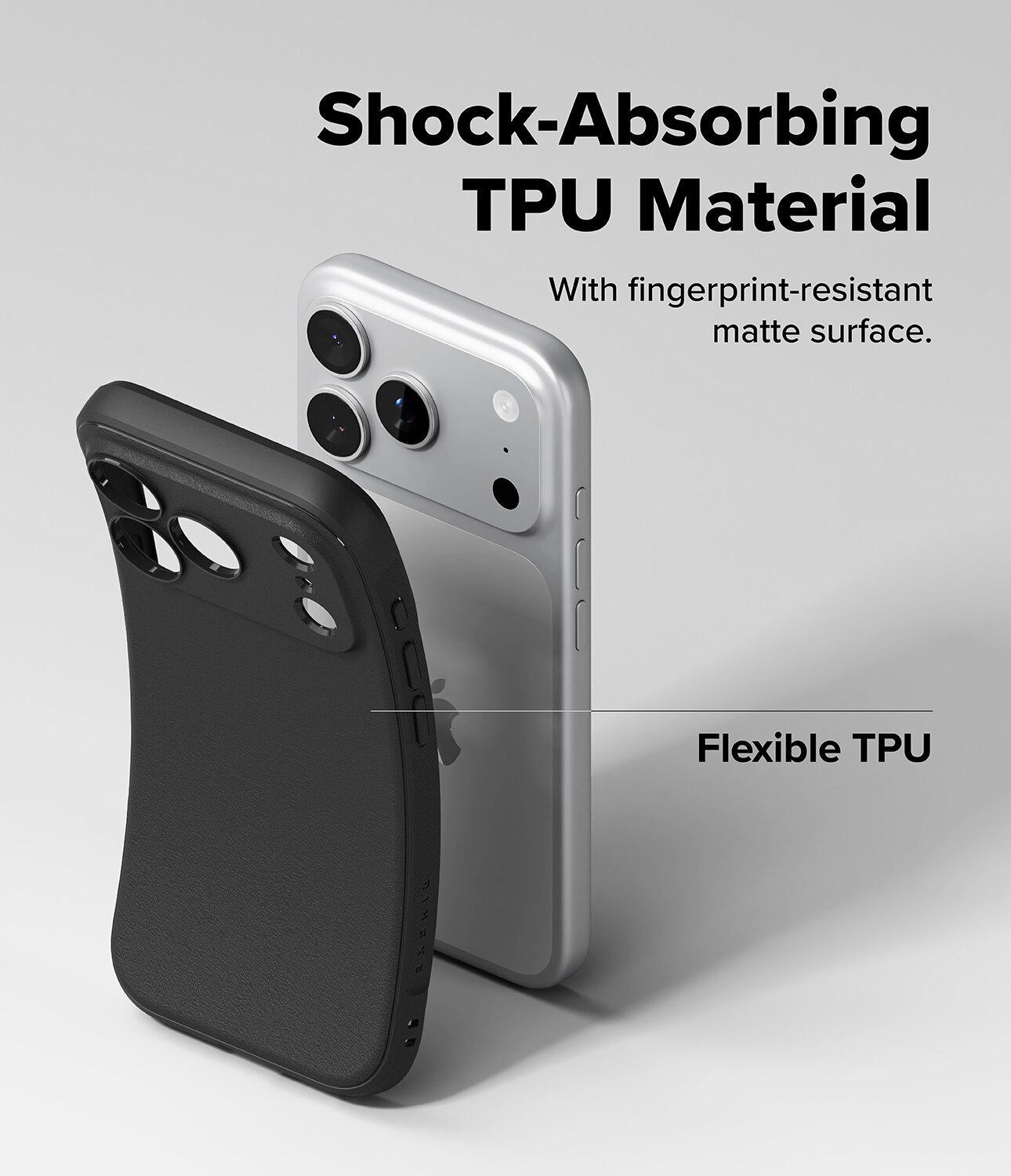 Coque Onyx iPhone 17 Pro Max, Black