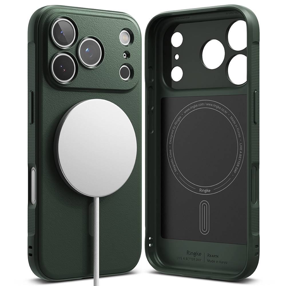 Coque Onyx Magnetic iPhone 17 Pro Max, Dark Green