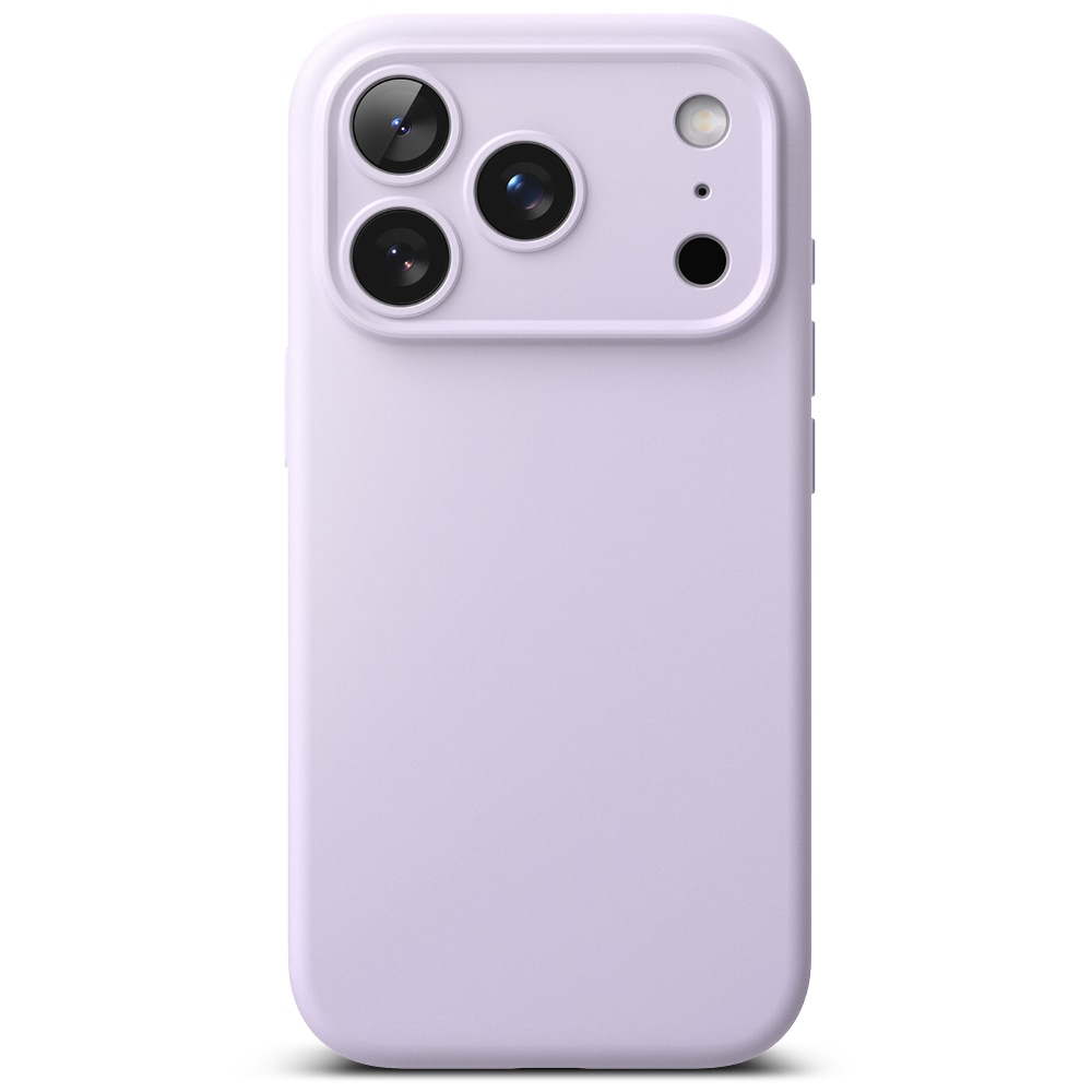 Silicone Magnetic Coque iPhone 17 Pro Light Purple