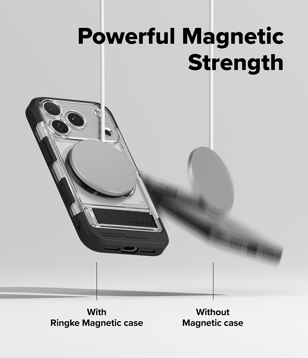 Coque UX Magnetic iPhone 17 Pro, Clear
