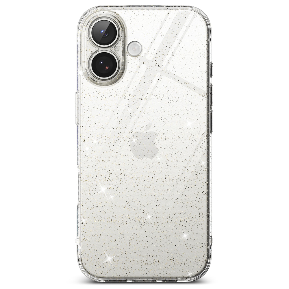 Coque Air iPhone 17 Glitter Clear