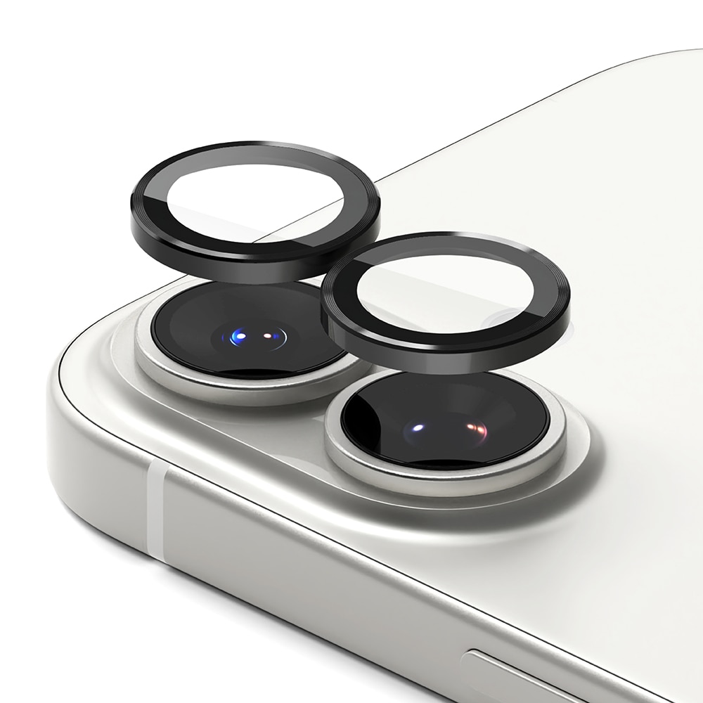 Camera Lens Frame Glass (2 pièces) iPhone 17 Black