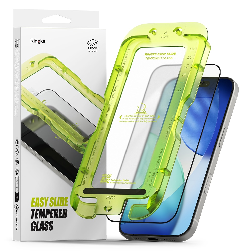 Easy Slide Glass (2 pièces) iPhone 17