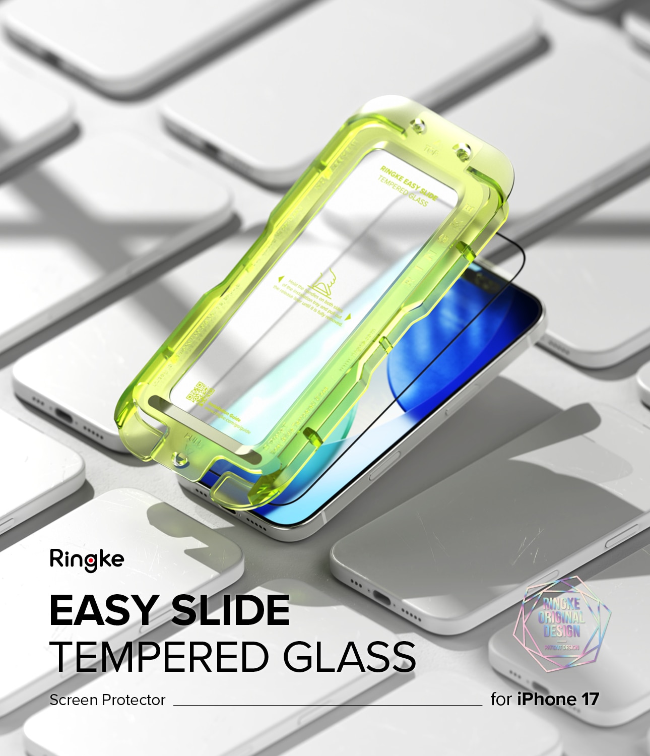 Easy Slide Glass (2 pièces) iPhone 17
