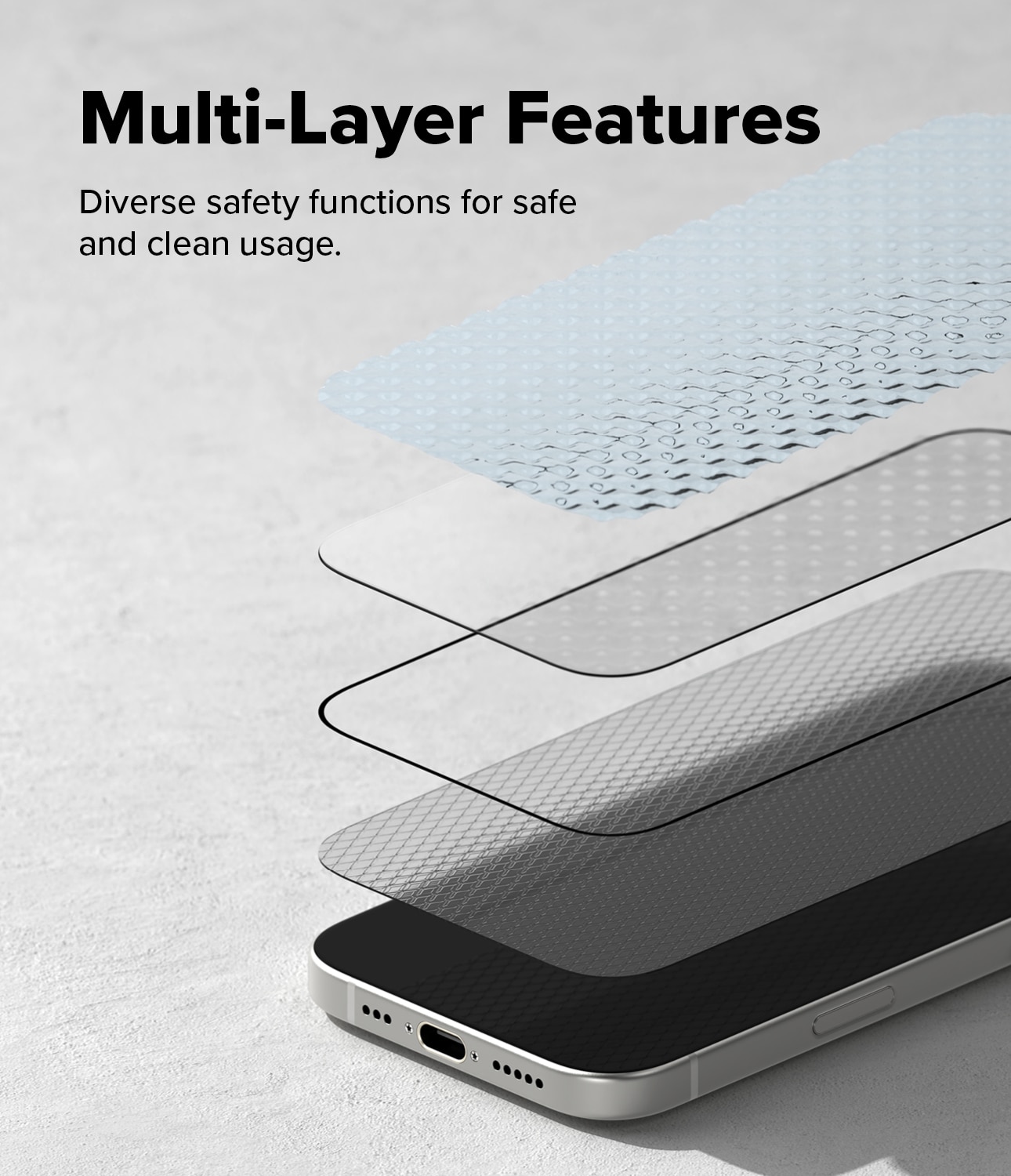 Easy Slide Glass (2 pièces) iPhone 17