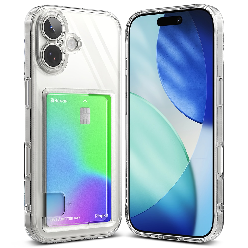 Coque Fusion Card iPhone 17, Transparent