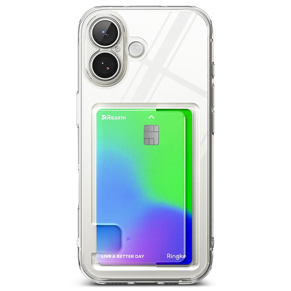 Coque Fusion Card iPhone 17, Transparent