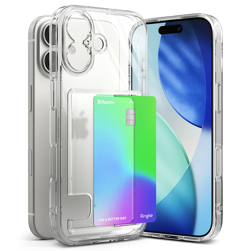 Coque Fusion Card iPhone 17, Transparent
