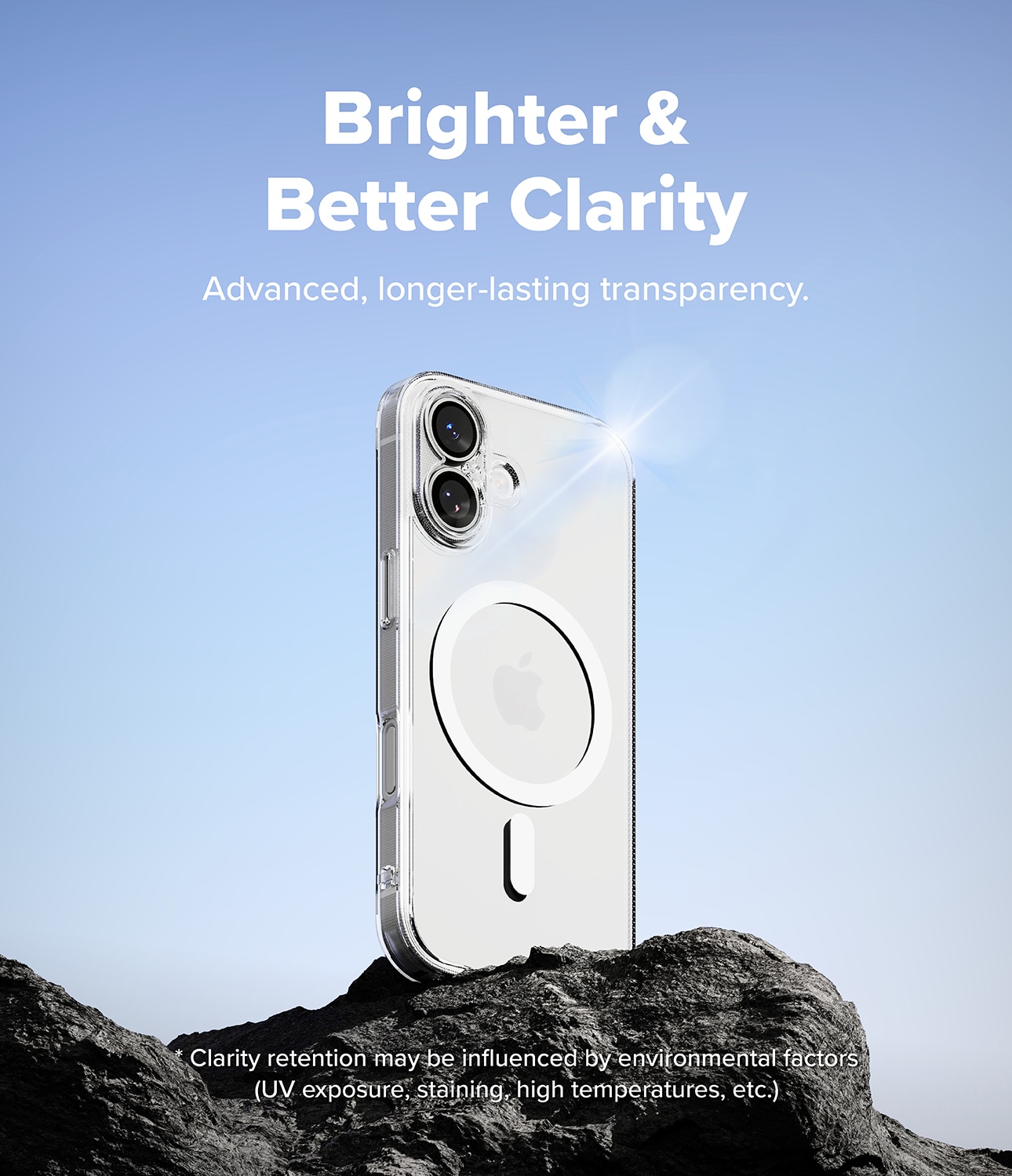 Coque Fusion Magnetic iPhone 17 Transparent