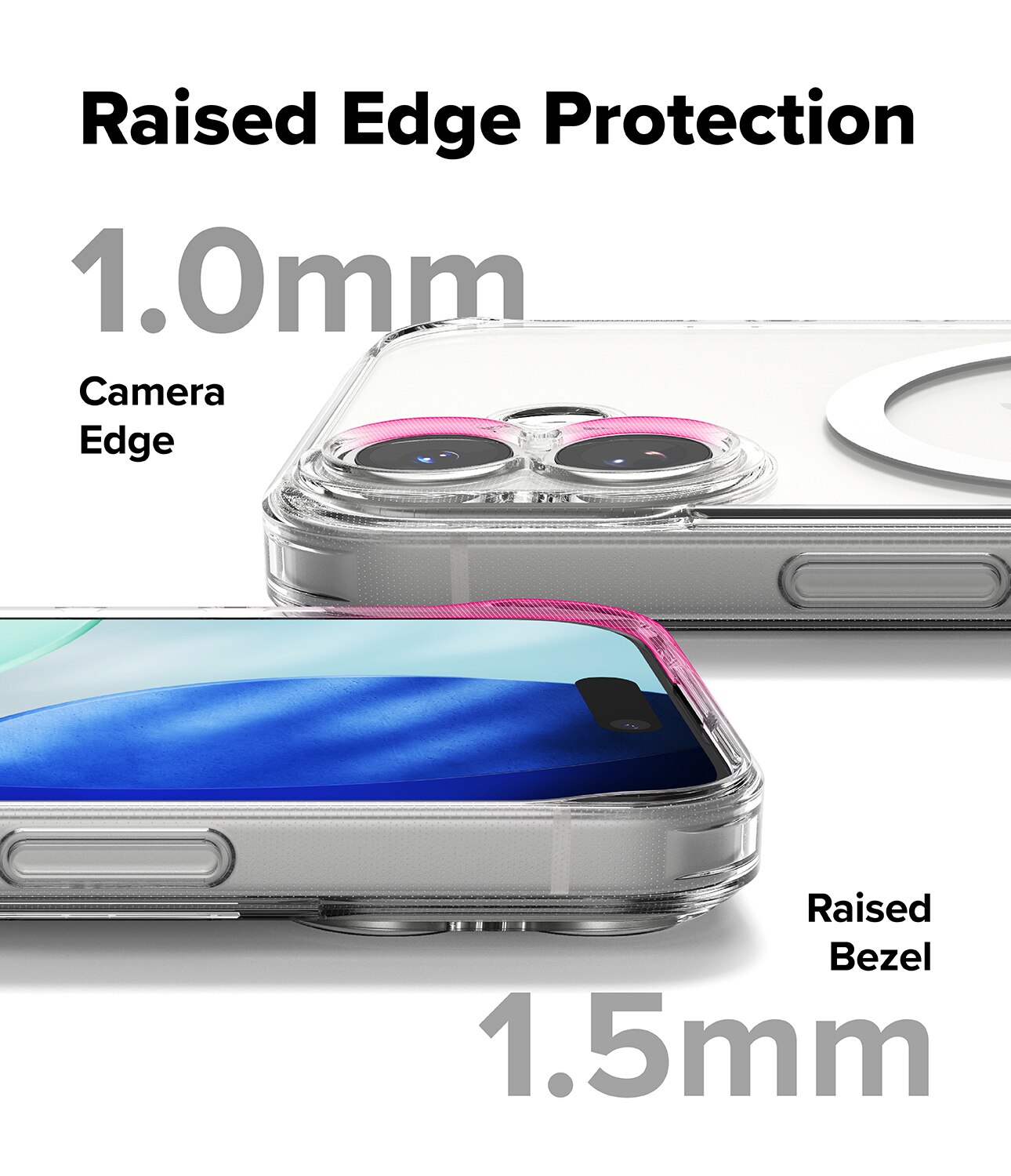 Coque Fusion Magnetic iPhone 17 Transparent