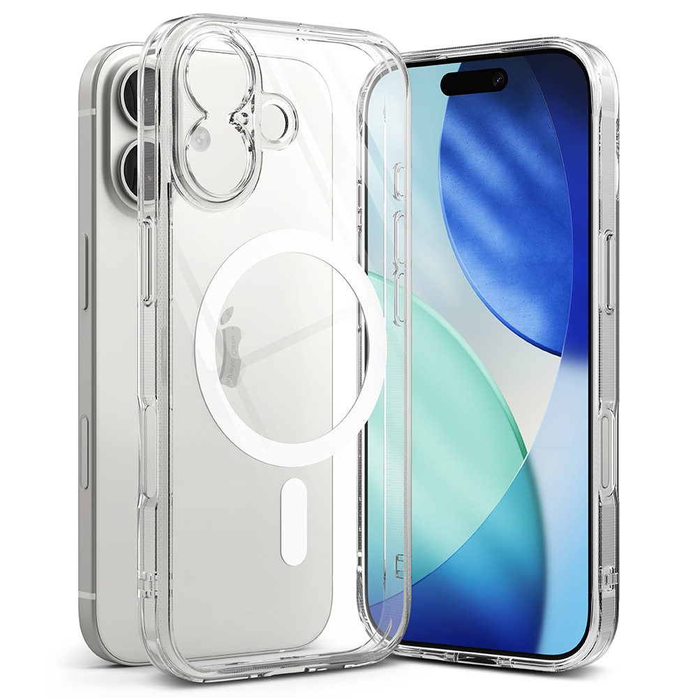 Coque Fusion Magnetic iPhone 17 Transparent