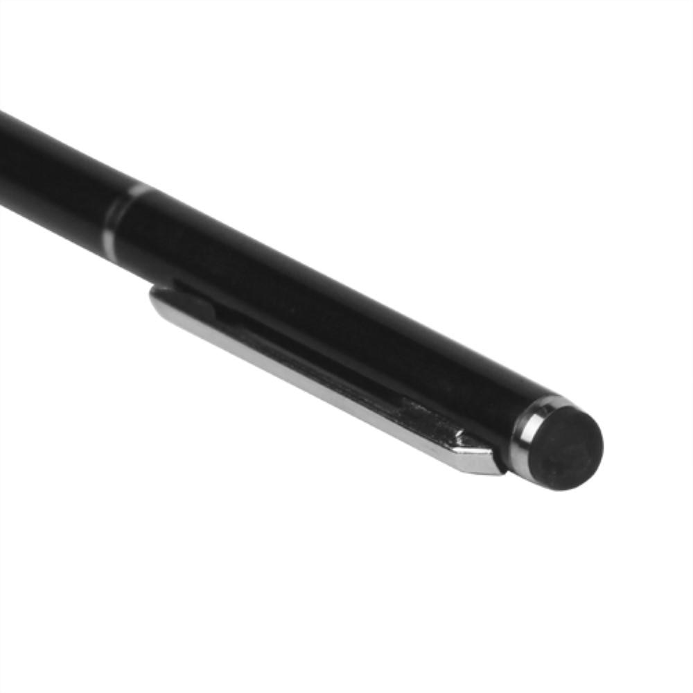 Stylet tactile + stylo à encre 2-en-1 Noir