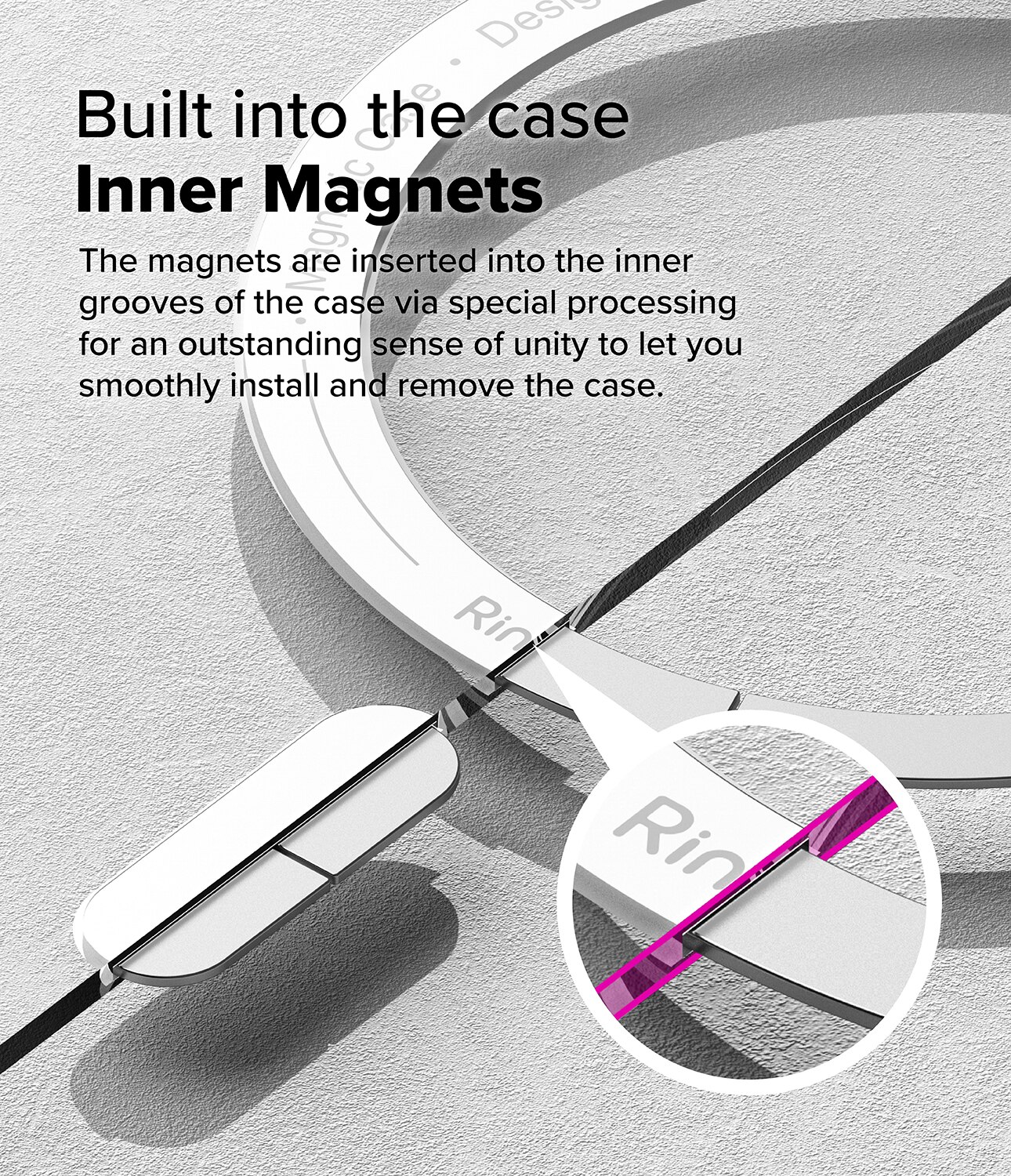 Coque Fusion Magnetic iPhone 16e Transparent