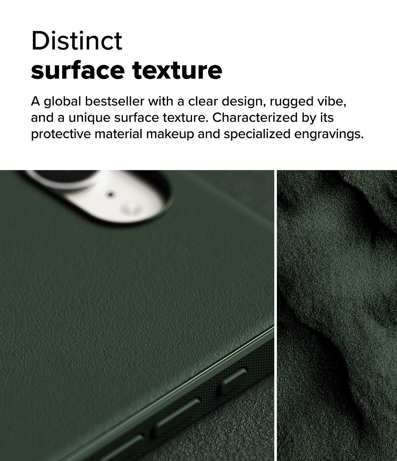 Coque Onyx Magnetic iPhone 16e, Dark Green