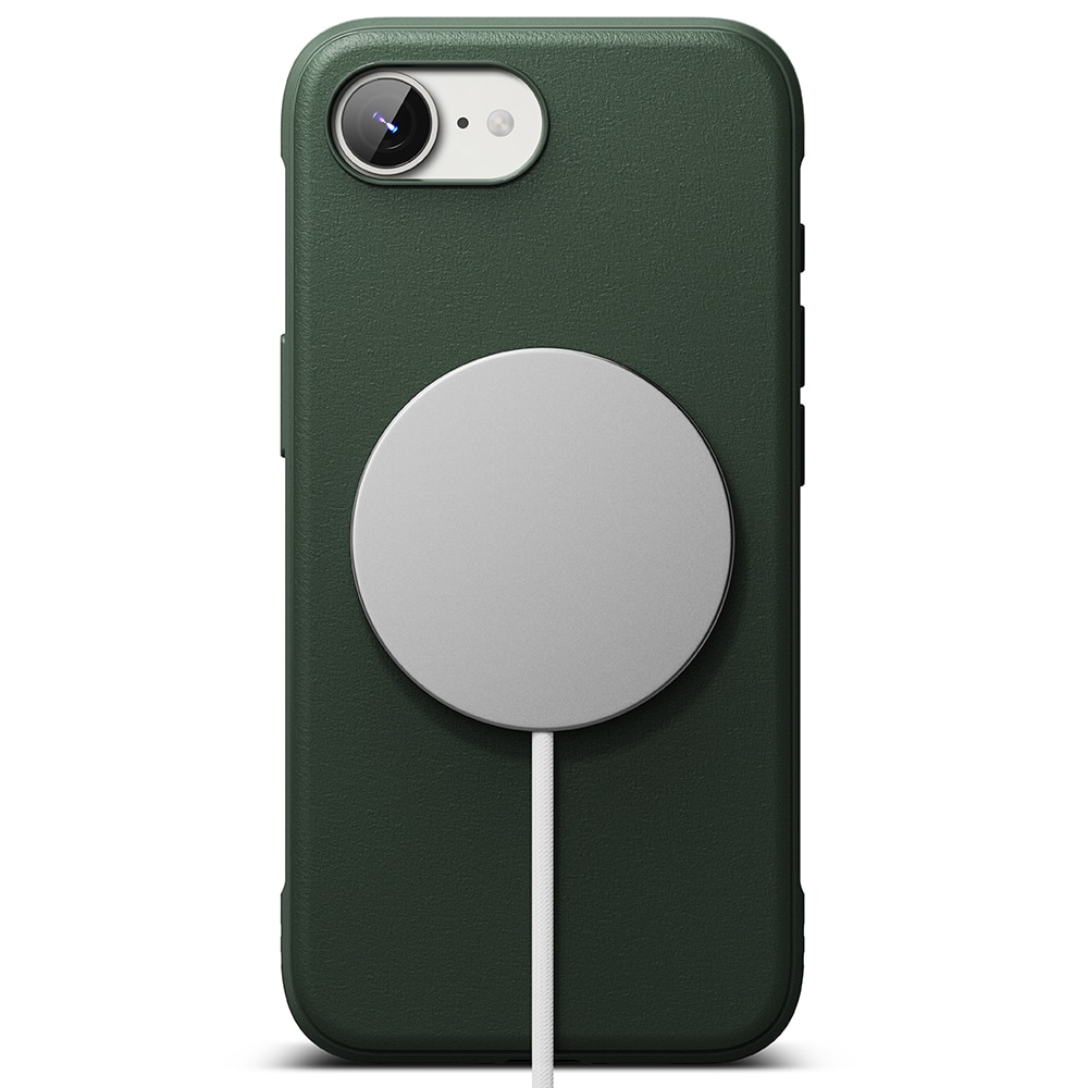 Coque Onyx Magnetic iPhone 16e, Dark Green