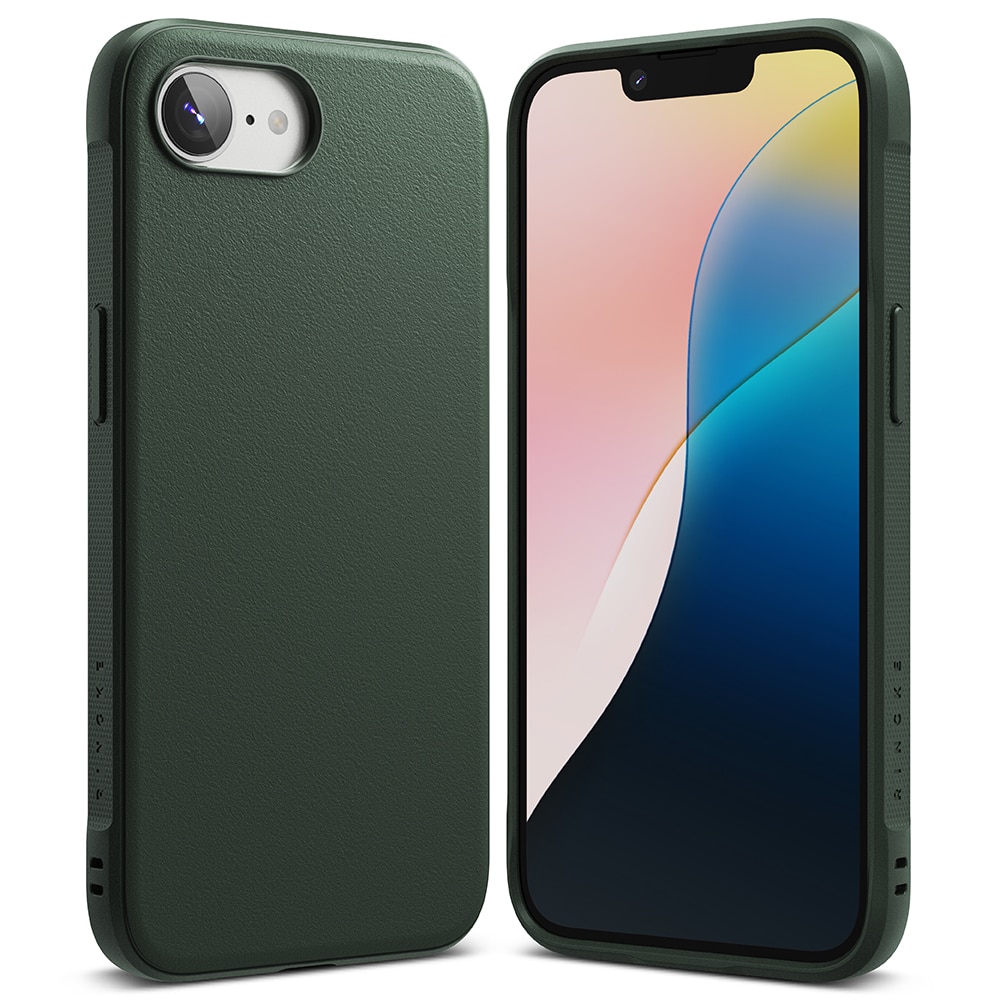 Coque Onyx iPhone 16e, Dark Green