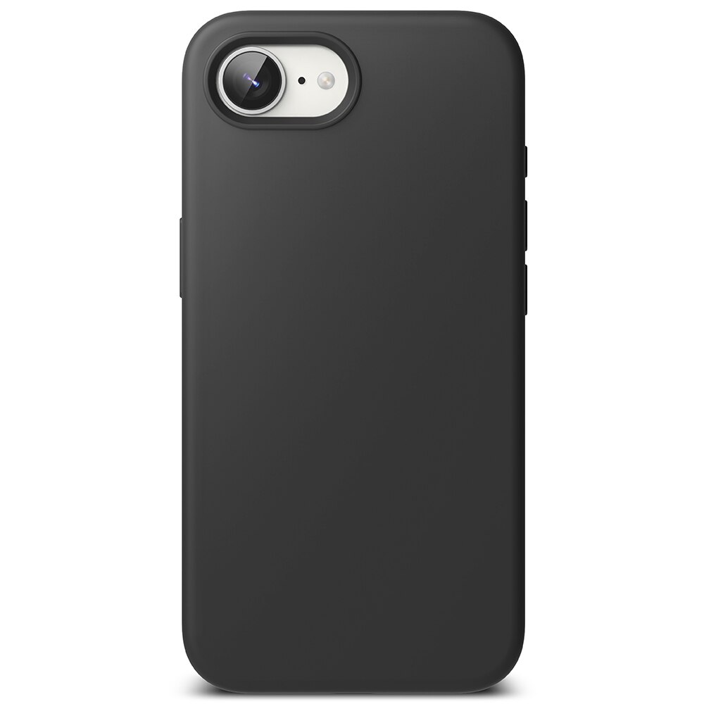 Silicone Magnetic Coque iPhone 16e Black