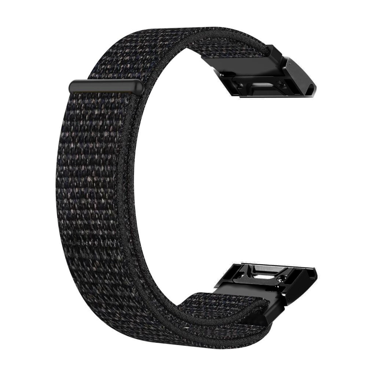 Bracelet en nylon Garmin Epix Pro 42mm Gen 2, noir